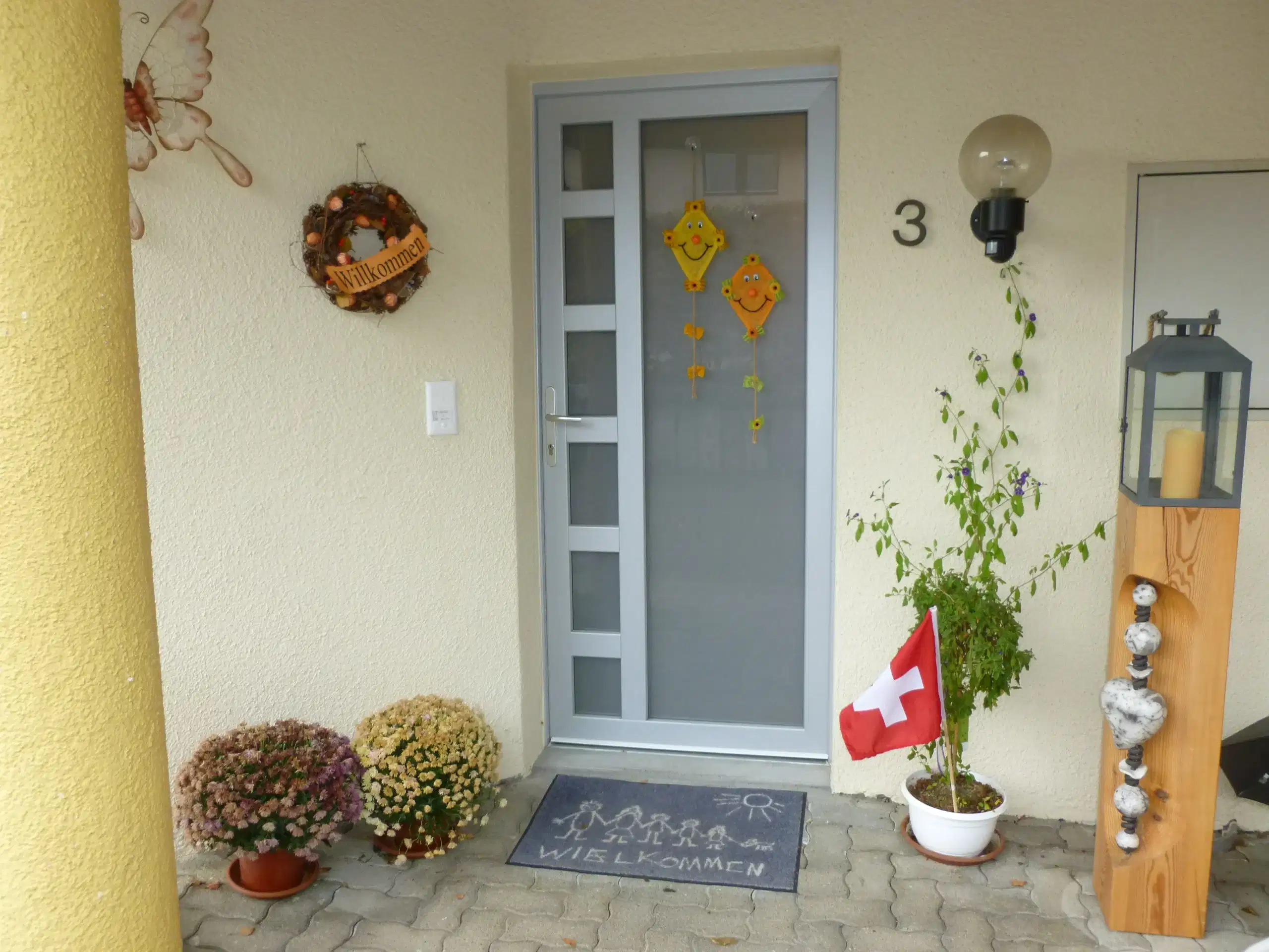 Haustüre weiss